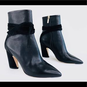 jimmy choo henrietta tie bootie